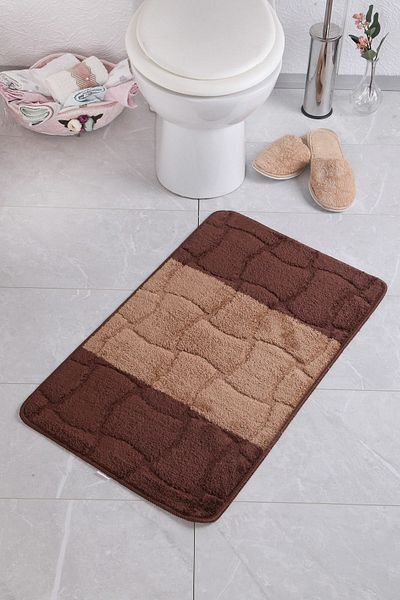 Confetti Sarıyer 60X100 Brown Bath Rug