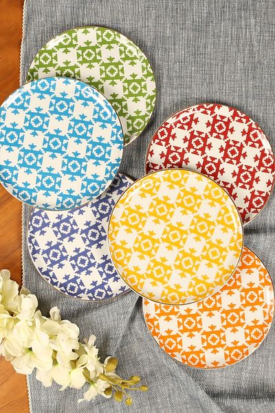 Porland Morocco Ethnical Pasta Set of 6