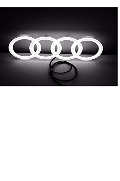 hepsiofis Audi A5 A3 A4 A6 A7 Rs Ön Izgara Led Logo Amblem Led Logo 27cm X 9.5cm
