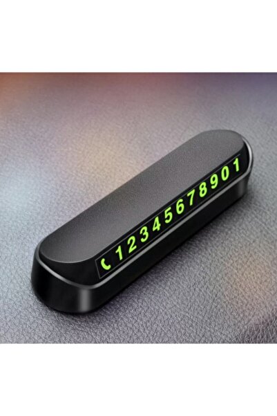 GoodSell Araba Park Numaratörü Araç Içi Torpido Üstü Açılır Kapanır Neon Tele...
