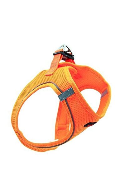 Tailpetz Airmesh Neon-turuncu Göğüs Tasması Large