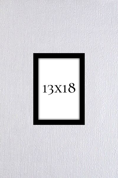 AS TİCARET Black Photo Frame 13cmx18cm