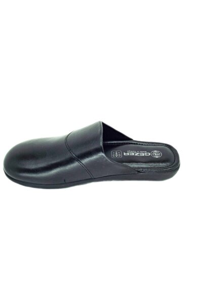 GEZER 11115 Чоловічі закриті зручні чорні капці