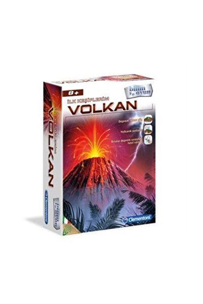 CLEMENTONI Ilk Keşif Seti - Volkan (7yaş+)