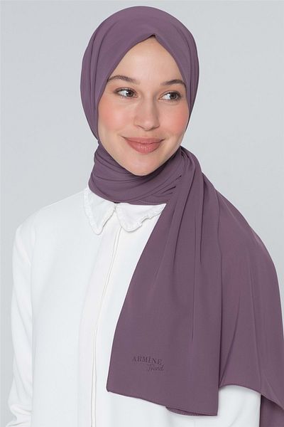 Armine Trend Medina Silk Shawl-purple