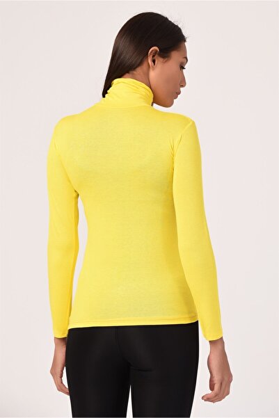 DISENTIS MODEST Tam Balıkçı Uzun Kollu Viskon Sarı Body