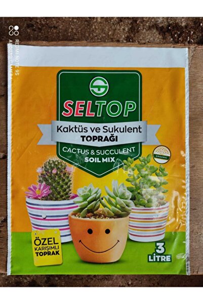 MarkaDepodan Seltop Kaktüs Ve Sukulent Toprağı 3 Litre