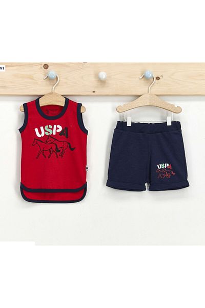 U.S. Polo Assn. Us Polo Baby Boy Double Athlete Set