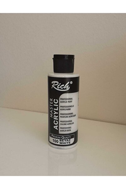Rich Rıch Master Akrilik Boya / 100 Beyaz / 120ml