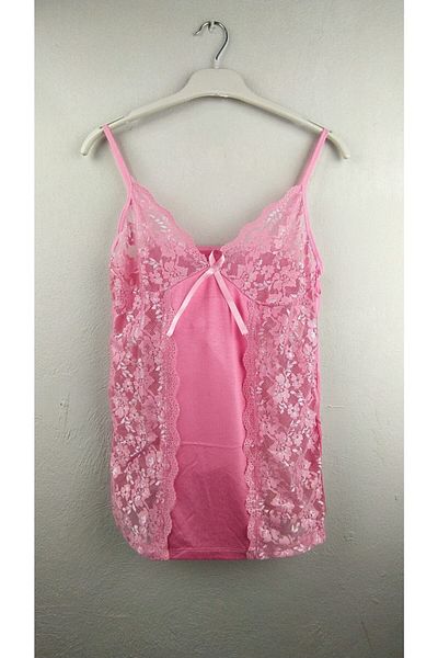 CANYILDIZ Women's Pink Lace Side Athlete