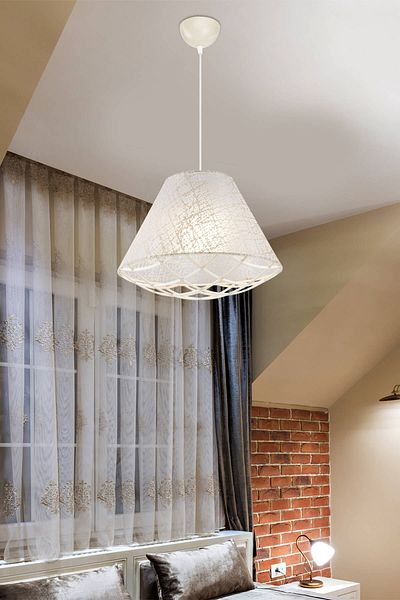Gloria Isla Pendant Mesh Cream