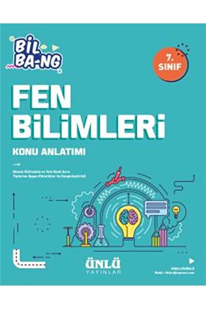 Ünlü Yayınları 7.sınıf Fen Bilimleri Konu Anlatım Bil Bang -