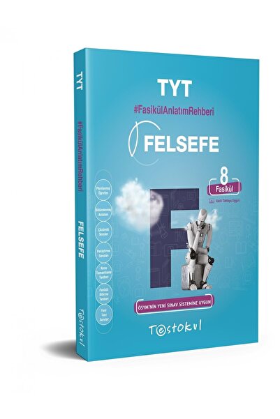 Test Okul Yayınları Fasikül Anlatım Rehberi TYT Felsefe (8 fasikül)
