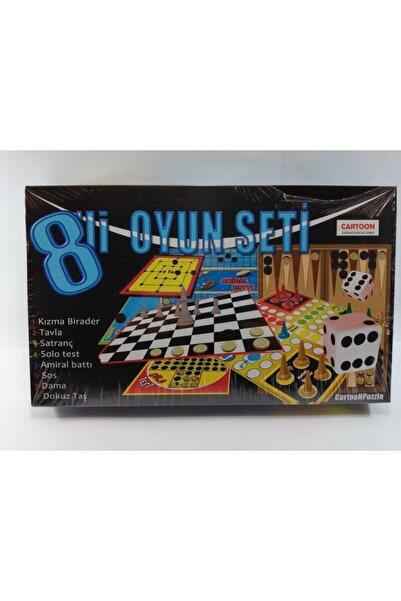 CARTOON 8 Li Oyun Seti
