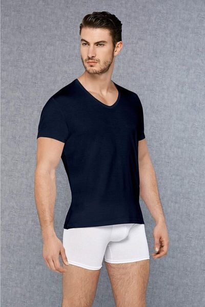 Doreanse Ανδρικό μπλουζάκι Navy Blue 2865