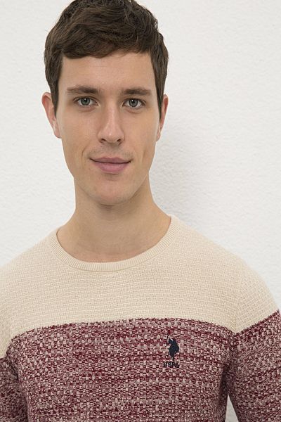 U.S. Polo Assn. Мъжки тъмносин пуловер