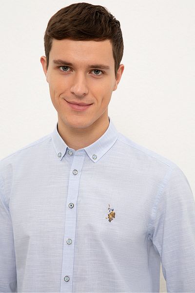 U.S. Polo Assn. Мъжка синя риза