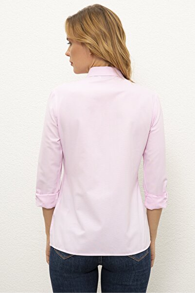 U.S. Polo Assn. Pembe Kadın Gömlek