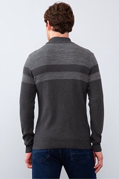 U.S. Polo Assn. Gri Erkek Kazak