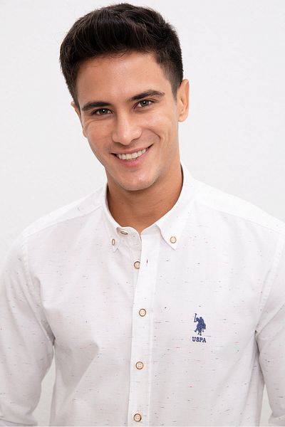 U.S. Polo Assn. Men's White Shirt