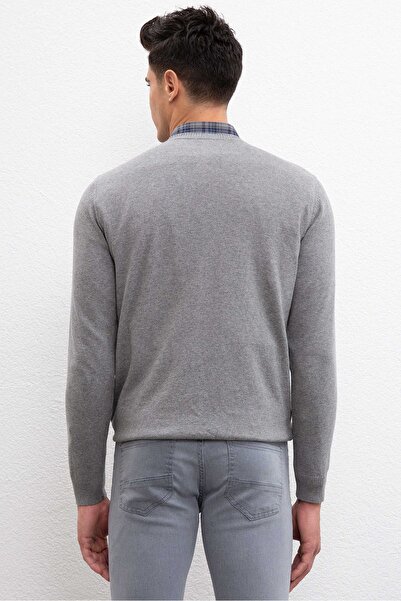 U.S. Polo Assn. Сірий чоловічий светр