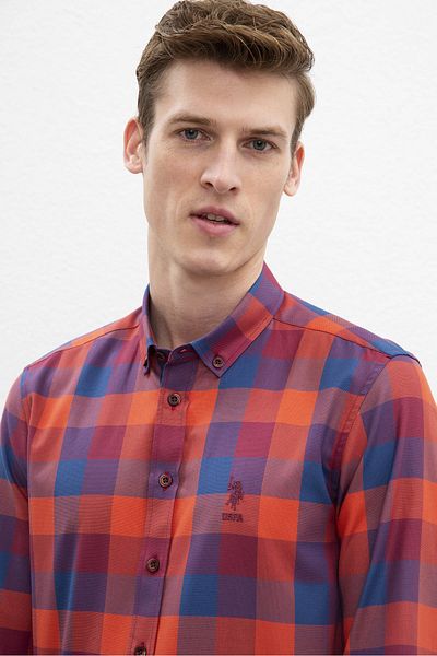 U.S. Polo Assn. Red Men's Shirt