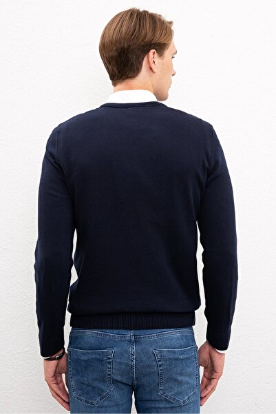 U.S. Polo Assn. Чоловічий темно-синій светр