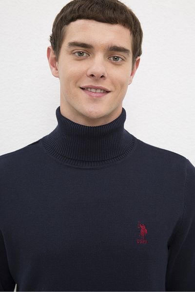 U.S. Polo Assn. Тъмносин мъжки пуловер
