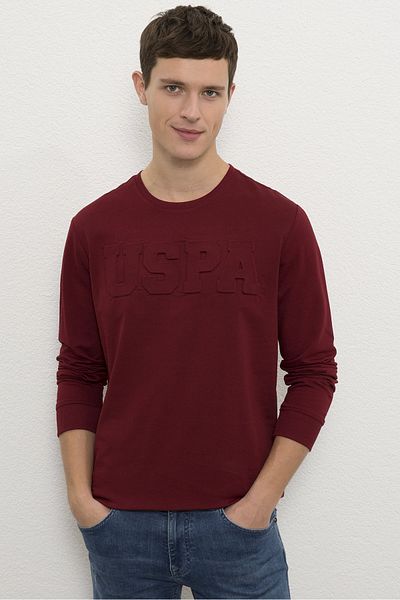 U.S. Polo Assn. Men's Red Sweatshirt