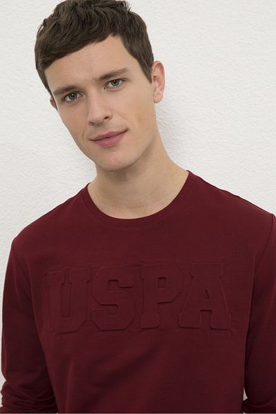 U.S. Polo Assn. Men's Red Sweatshirt