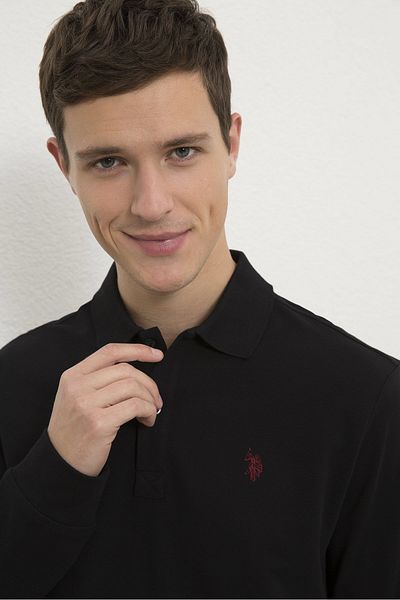 U.S. Polo Assn. Black Men's Sweatshirt