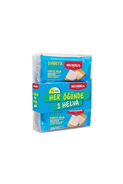 Koska 40 G Diyabetik Sade Helva 9 Adet