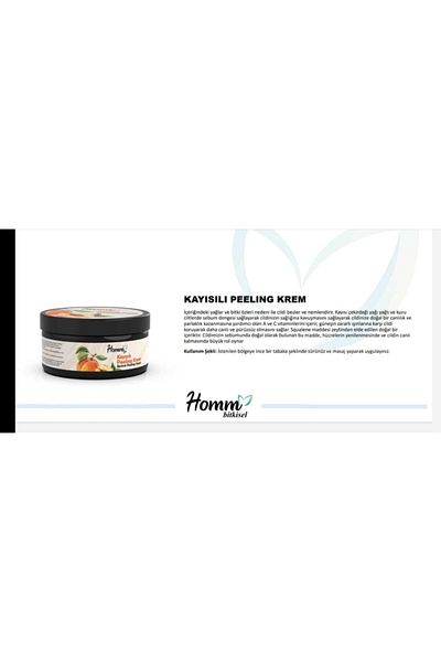 Homm Life Homm Life 100 Ml Apricot Peeling Cream