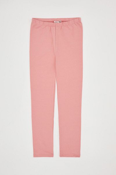 DeFacto Girl's Slim Fit Back to School Basic Long Tights