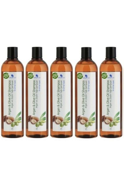 Hunca 700 ml 5 Shampoos with Argan and Olive Oil