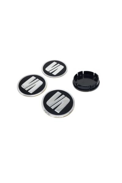 Genel Markalar Seat Jant Göbeği Siyah (58mm)