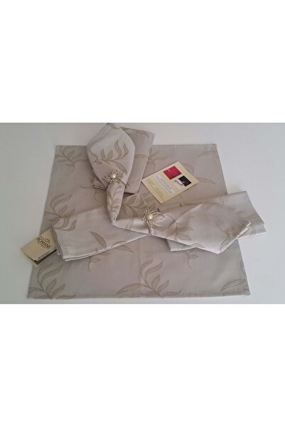 Romans Șervețele de bucătărie Gala Ekin 40x40 cm 6 bucăți Bej