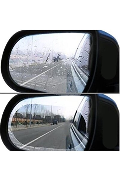 Adil Baba Universal Auto Exterior Mirror Film Easy Vision Anti-Fog Rain Slide...