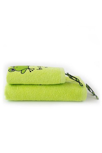 Milk & Moo Handtuch für Kinder – 2er-Set Sprotte Frosch
