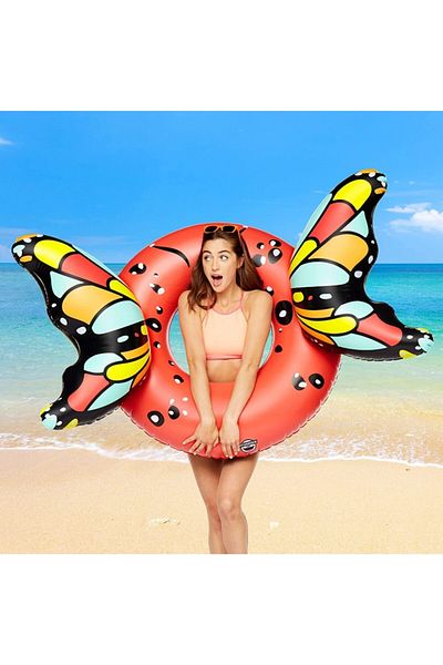 Bigmouth Butterfly Wings Inflatable Sea Ring