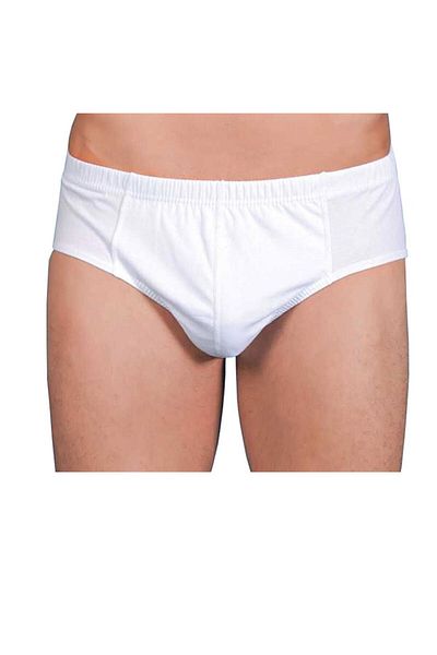 Berrak Ανδρικό εσώρουχο βαμβακερό 1050 6 Pack - - Boxer,slip,slip - Λευκό - 56-xl