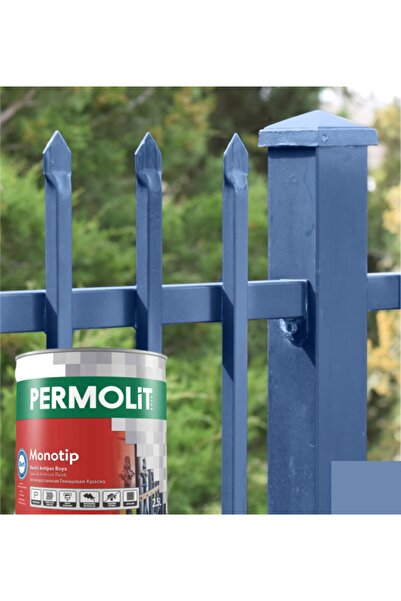 Permolit Monotip Renkli Antipas Boya Mavi 2,5 L