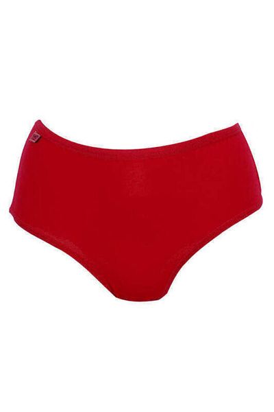 Tutku - Women's Colorful Lycra Bato Slip 12 Pieces Economic Package 0925