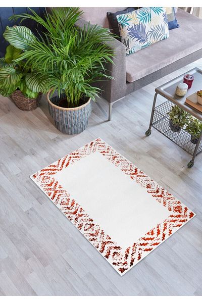 HC&W Hermes Tile 2-Piece Bath Mat Set - 40X60 60X100