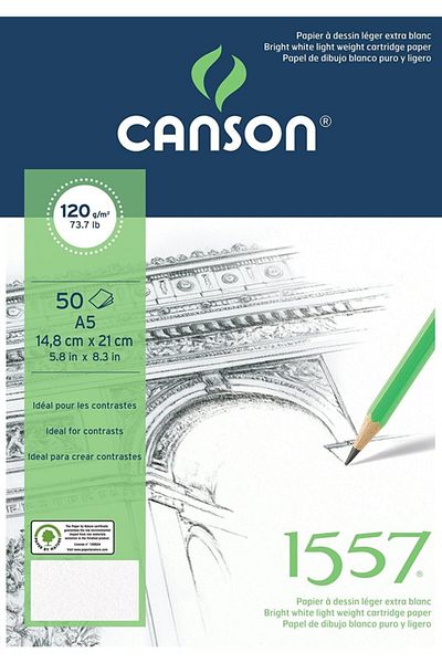 Canson 1557 120gr A5 Sketchbook
