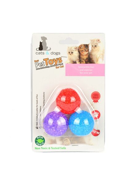 Flip Cat Play Ball with Bell 3 Pieces