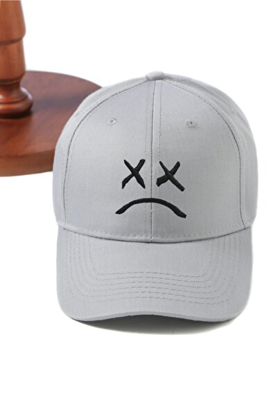 ŞapkaMania Sad Smile Cap - Relaxed Fit