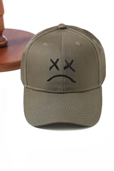 ŞapkaMania Sad Smile Cap - Relaxed Fit