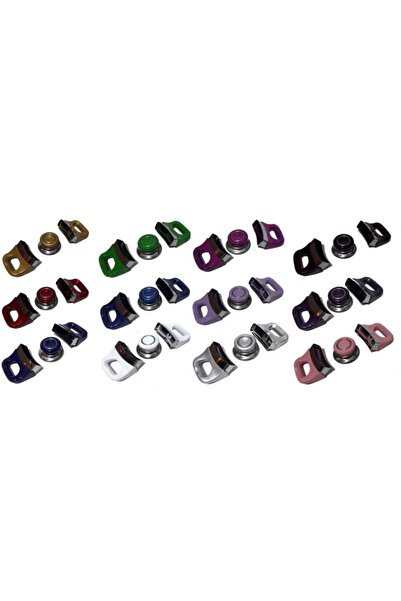 abnturk 12 Renkte Lüks Model Tencere Ve Tava Için 3'lü Kulp Seti