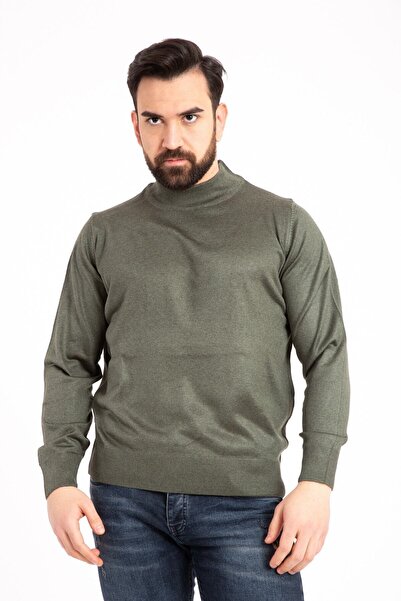 NACAR STORE Men's Khaki Half-Thigh Sweater
